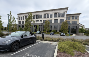 CyberSwitching CSE3 Level 2 chargers installed at Franklin Templeton San Mateo campus